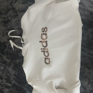 Adidas Kids White Sweatpants